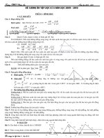 on tap hoc ki 2 toan 8