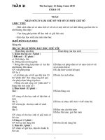 Giao an Lop 3 tuan 31