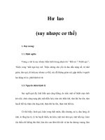 Hư lao (suy nhược cơ thể) pot