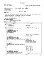 giáo án lop 1tuan 27cktkn