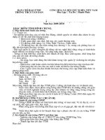 Báo cáo tổng kết TTSP năm 2010