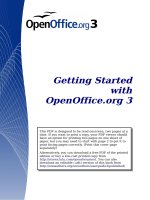 Getting Started with Open Office .org 3 part 1 ppsx