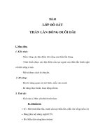 Sinh học 7 - LỚP BÒ SÁT THẰN LẰN BÓNG ĐUÔI DÀI pot