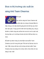 Đưa ra thị trường các suất ăn sáng khô pdf