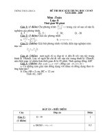 de thi hoc ky II- dap an