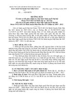 HƯỚNG DẪN SƠ KẾT GIỮA NHIỆM KỲ