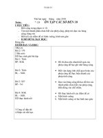 TOÁN LỚP 1-TUÀN 33(CKT)