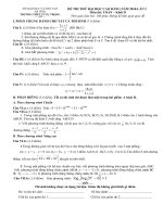 thi thử đại học khối d lần 2