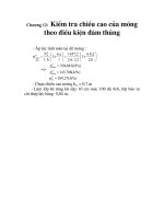 thiết kế nhà 5 tầng cao 20,5m( ký túc xá trường C.Đ.X.D- Tuy Hòa ), chương 12 potx