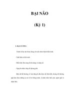 BẠI NÃO (Kỳ 1) pot