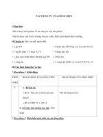 Vật lý 9 - TÁC DỤNG TỪ CỦA DÒNG ĐIỆN pdf