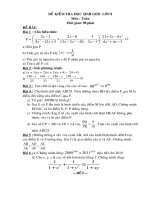 Đề thi học sinh giỏi lớp 8 lần III