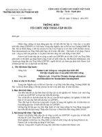 Thông báo số 1 về Hội thảo-Tập huấn Pattern Lab: Công cụ  của giáo dục biến đổi