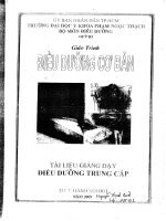 Giáo trình điều dưỡng cơ bản