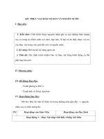 Sinh học 6 - THỰC VẬT BẢO VỆ ĐẤT VÀ NGUỒN NƯỚC ppt