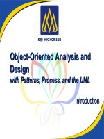 Bài Giảng Phân tích thiết kế hướng đối tượng (phần 1) doc