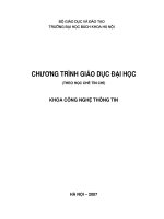 B VÀ GIÁO D C VÀ ĐÀO T O HÀ TRƯ NG Đ I H C BÁCH KHOA HÀ N I CHƯƠNG TRÌNH GIÁO D ppsx