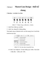 chế tạo băng tải truyền động hộp giảm tốc trục vít mini trên trung tâm gia công HAAS, chương 4 docx