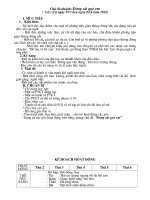 PTGT Tuần 3 : Bé biết gì về PTGT đường sắt