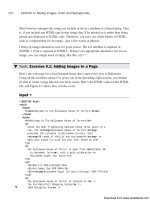 Tự học HTML và CSS trong 1 giờ - part 25 potx