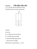 thiết kế chung cư C16 - khu đô thị Trung Yên và lập chương trình dồn tải khung phẳng, tổ hợp lực dầm, cột, chương 5 pot