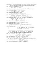 Bài tập Bất Đẳng Thức Vécto