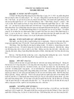 Tóm tắt các tác phẩm văn xuôi 12-ngữ văn