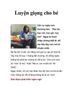 Luyện giọng cho bé potx