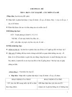 Giáo án Sinh học 6 - CÁC LOẠI RỄ - CÁC MIỀN CỦA RỄ potx