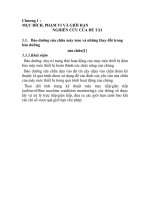 ứng dụng phân tích dầu bôi trơn và hạt mài mòn trong chẩn đoán kỹ thuật máy, chương 1 pps