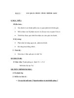 Sinh học 8 - CƠ QUAN PHÂN TÍCH THÍNH GIÁC ppsx