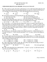 De thi thu DH 2010 +dap an