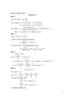 Bài tập động học doc