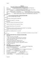 mini test for grade 9