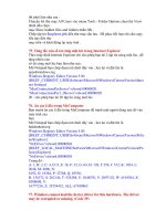 678 Câu Hỏi - Trả Lời Về Máy Tính part 10 docx