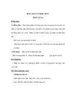 Hoá học 8 - ĐƠN CHẤT VÀ HỢP CHẤTPHÂN TỬ(tt) ppsx