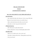 Giáo án Sinh học 12 - DI TRUYỀN HỌC - GEN, MÃ DI TRUYỀN VÀ QUÁ TRÌNH NHÂN ĐÔI ADN docx