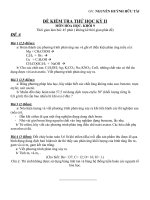 THI THU HK II HOA 9 DE A