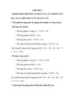 thiết kế tổng thể nút giao thông lập thể, chương 7 ppsx