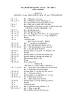 Giao an Tin 6 - Ky I rat hay