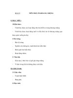 Sinh học 8 - TIÊU HOÁ Ở KHOANG MIỆNG pptx