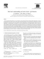 Red lead: understanding red lead in leadÀacid batteries pdf