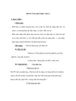 Hoá học 8 - PHẢN ỨNG HOÁ HỌC (tiết 2) ppsx