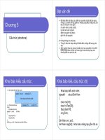 Kỹ thuật lập trình - Cấu trúc ppt