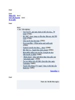 Tuần Báo TIN HỌC-Công Nghệ Thông Tin part 5 doc