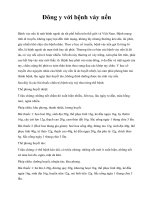 Đông y với bệnh vảy nến doc