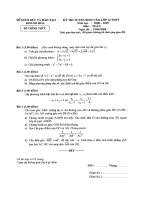 đáp ánĐề thi vào THPT Khánh Hòa