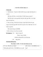 Hoá học 8 - NGUYÊN TỐ HOÁ HỌC (tt) doc