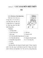 thiết kế hệ thống chiếu sáng tín hiệu cho ô tô, chương 15 pps