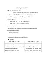 Giáo án Sinh học 6 - BIẾN DẠNG CỦA THÂN doc